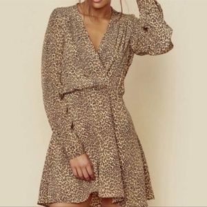 Flynn Skye Elle Mini Dress - Leopard